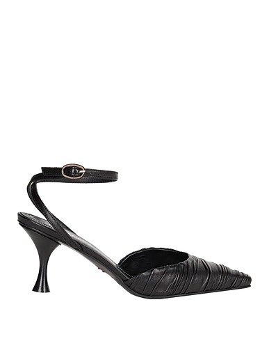 HALMANERA Court NERO Leather