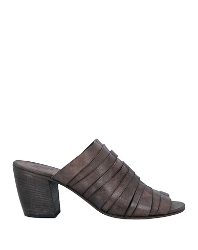 PANTANETTI Sandals Khaki Leather