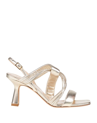 LELLA BALDI Sandals Platinum Leather