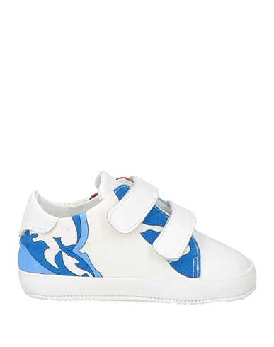 PUCCI Newborn shoes White Textile fibres