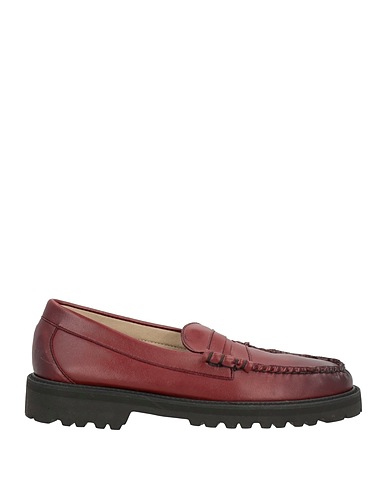 WEEJUNS® by G.H. BASS & CO Loafers Burgundy Textile fibers