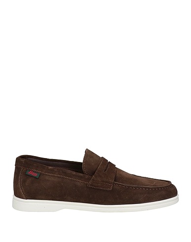 G.H. BASS & CO Loafers Dark brown Leather