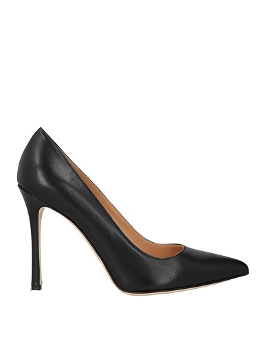 SERGIO ROSSI Pump Black Leather