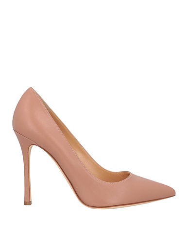 SERGIO ROSSI Pumps Hellrosa Leder