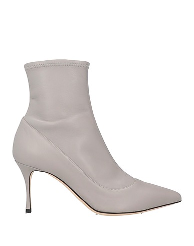 SERGIO ROSSI Ankle boot Light grey Leather