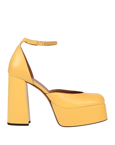 ATP ATELIER Court Yellow Leather