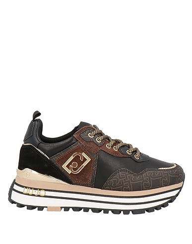 LIU •JO Sneakers Schwarz Leder