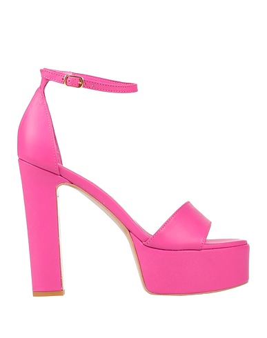LE CINQUE FOGLIE Sandali Fucsia Pelle