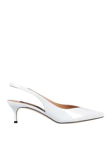 SERGIO ROSSI Pump White Leather