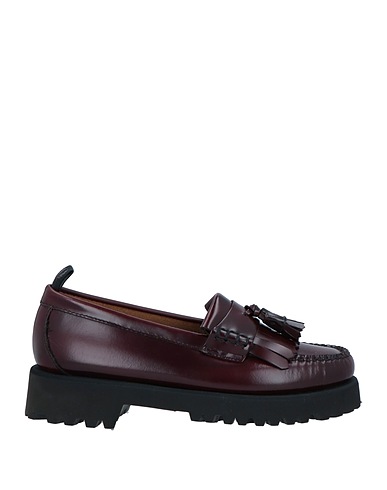 WEEJUNS® by G.H. BASS & CO x FRED PERRY Loafers Plum Leather