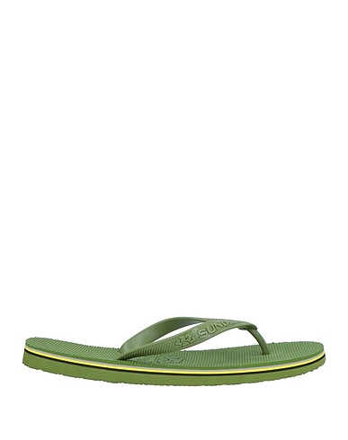 SUNDEK Flip flops Military green Rubber