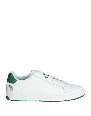 PS PAUL SMITH スニーカー ホワイト 牛革 100%