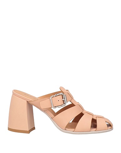 LAURA BELLARIVA Mules and clogs Blush Leather