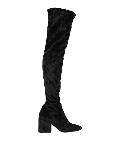 LA MAGDALEINE Boots Black Textile fibers