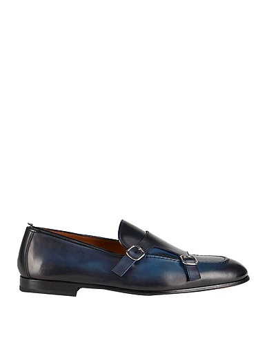 DOUCAL'S Loafers Midnight blue Leather
