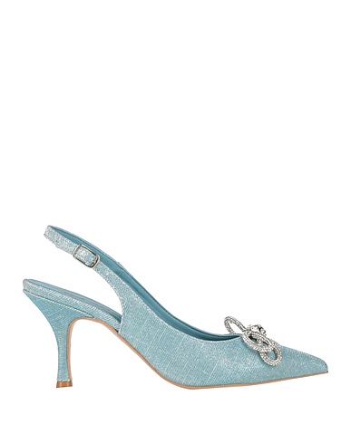 PAOLO MATTEI Court Sky blue Textile fibres