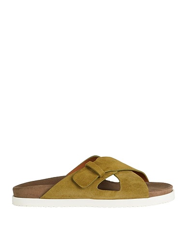 DOUCAL'S Sandals Green Leather