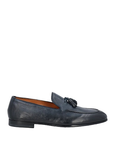 DOUCAL'S Loafers Midnight blue Leather