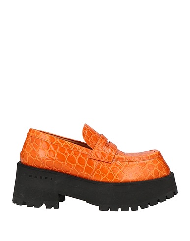 MARNI Loafers Tan Leather