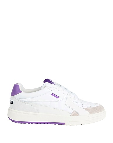 PALM ANGELS Sneakers Bianco Pelle, Fibre tessili