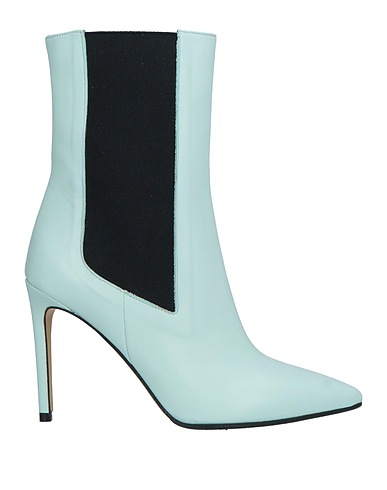 SPAZIOMODA Ankle boot Sky blue Leather