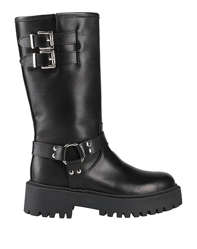 SPAZIOMODA Boots Black Leather