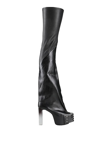 RICK OWENS Boots Black Leather