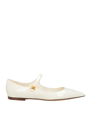 VALENTINO GARAVANI Ballet flats White Leather