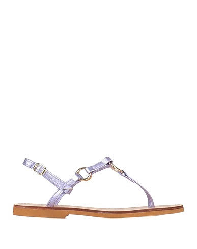 CHATULLE Flip flops Lilac Leather