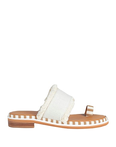 SEE BY CHLOÉ Infradito Off white Fibre tessili