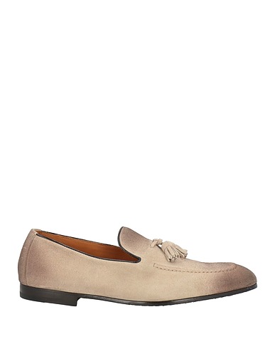 DOUCAL'S Loafers Light grey Leather