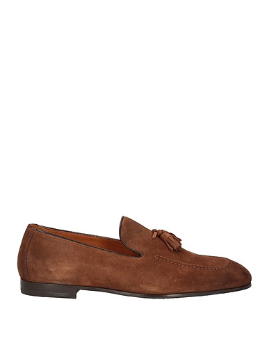 DOUCAL'S Loafers MARRONE Leather