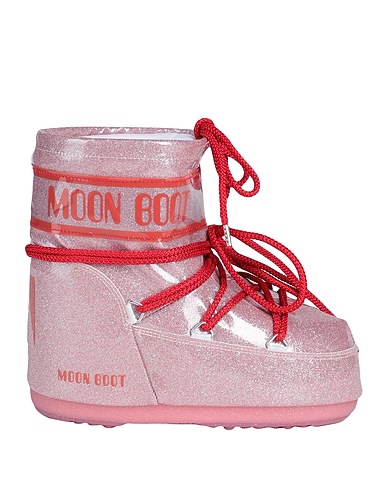 MOON BOOT Ankle boot MB ICON LOW GLITTER
 Pink Plastic