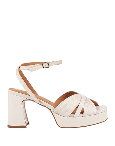 PEDRO MIRALLES Sandals White Leather