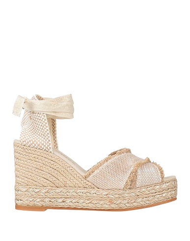 ESPADRILLES Espadrillas Beige Fibre tessili