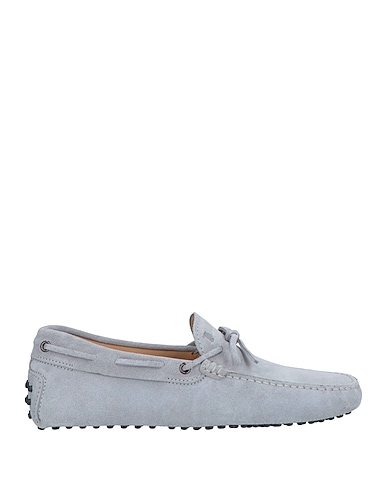TOD'S Loafers Grey Leather