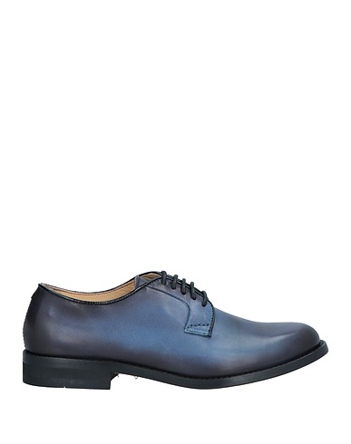 DOUCAL'S Stringate Blu navy Pelle