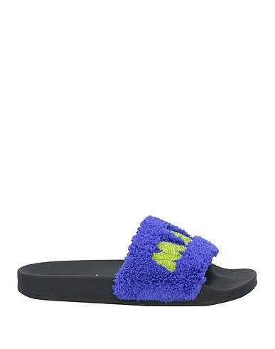 MARNI Sandalen Königsblau Gewebefasern