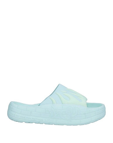 ACUPUNCTURE Sandals Sky blue Textile fibres, Thermoplastic polyurethane