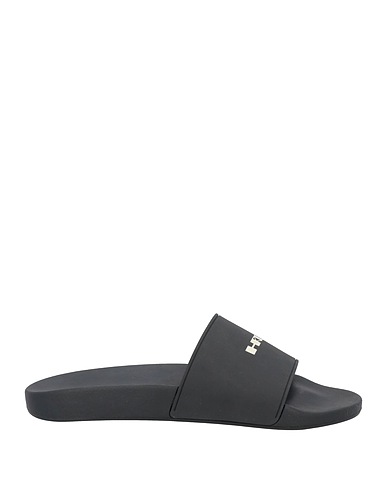 DRKSHDW by RICK OWENS Sandals Black Rubber