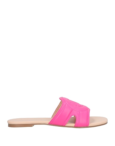 GAëLLE Paris Sandals Fuchsia Textile fibres