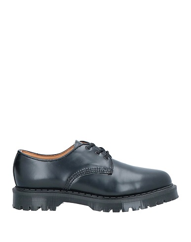 SANDRO Laced shoes Black Leather