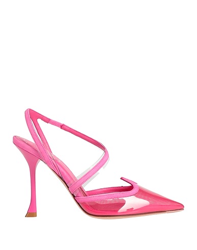 ROGER VIVIER パンプス マゼンタ 革（なめし加工） / ポリ塩化ビニル