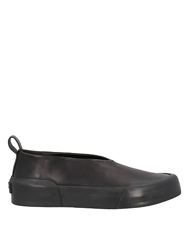JIL SANDER Sneakers Schwarz Leder