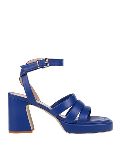 SERGIO CIMADAMORE Sandals Bright blue Leather