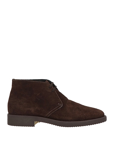 ANTICA CUOIERIA Ankle boot Chocolate brown Leather
