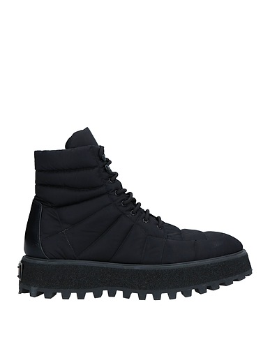 DOLCE&GABBANA Ankle boot Black Textile fibres