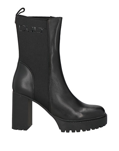 CULT Ankle boot Leather, Textile fibres