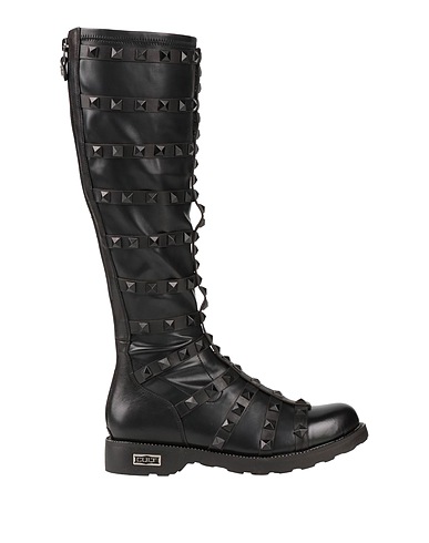 CULT Bottes Noir Cuir, Autres fibres