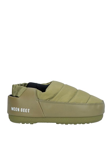 MOON BOOT Sneakers Military green Textile fibers